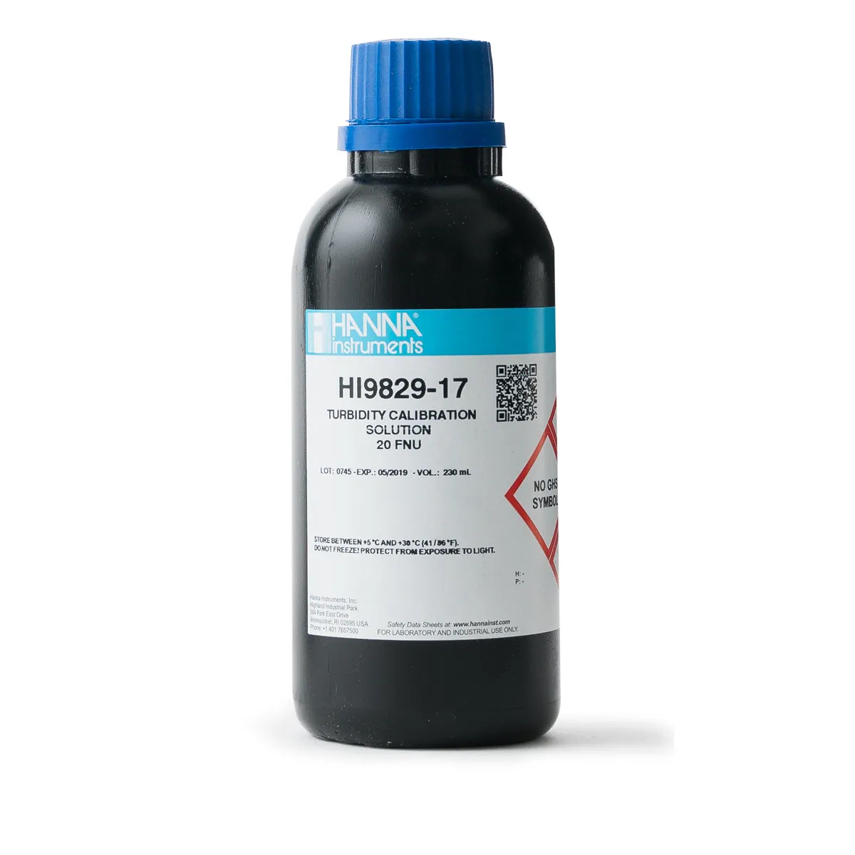20 FNU Turbidity Calibration Solution (230 mL) — photographie principale