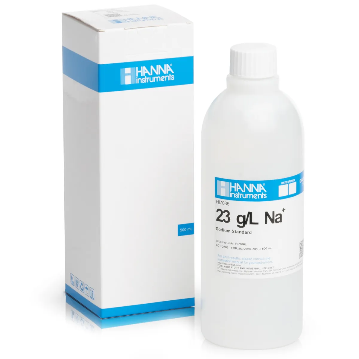 23 g/L Sodium Standard Solution (500 mL) — main photograph