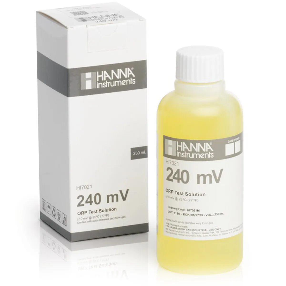 240 mV @ 25 ° C ORP Test Solution (230 mL) — main photograph