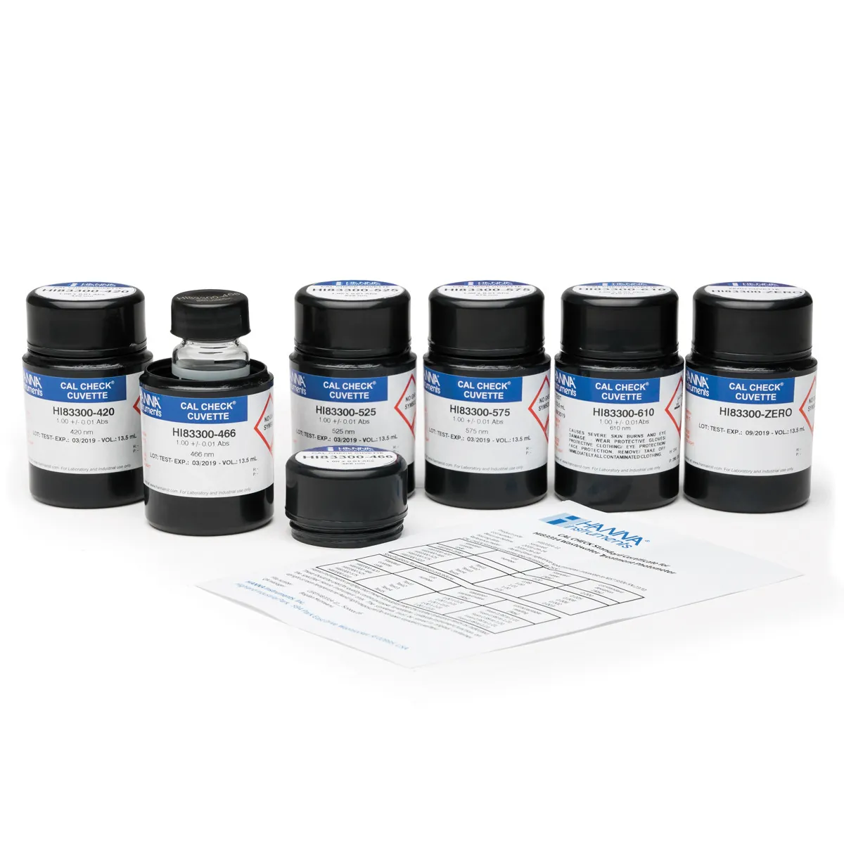 CAL Check Cuvette Kit for HI83314 Wastewater Photometer — main photograph