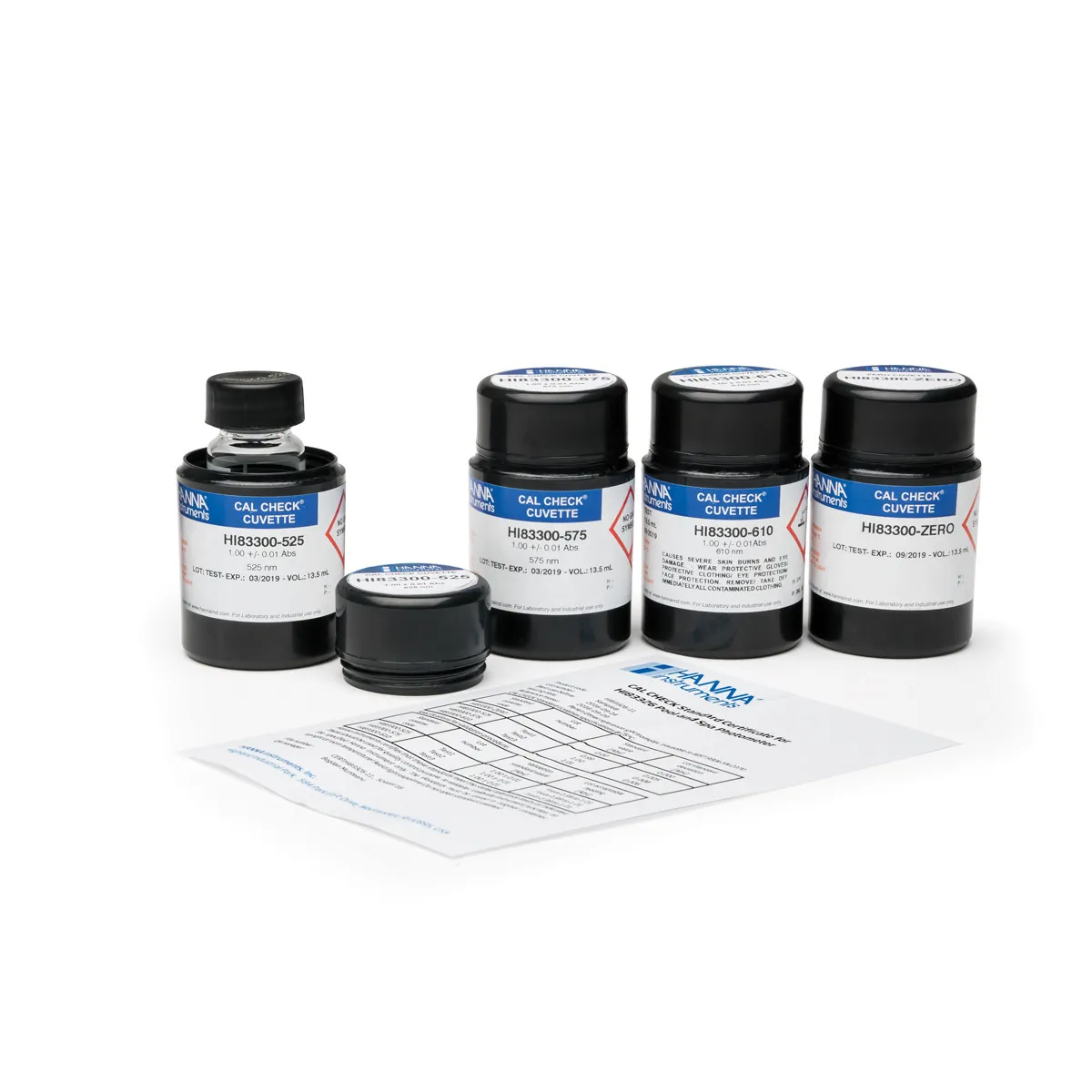 CAL Check Cuvette Kit for HI83326 Pool and Spa Photometer — main photograph