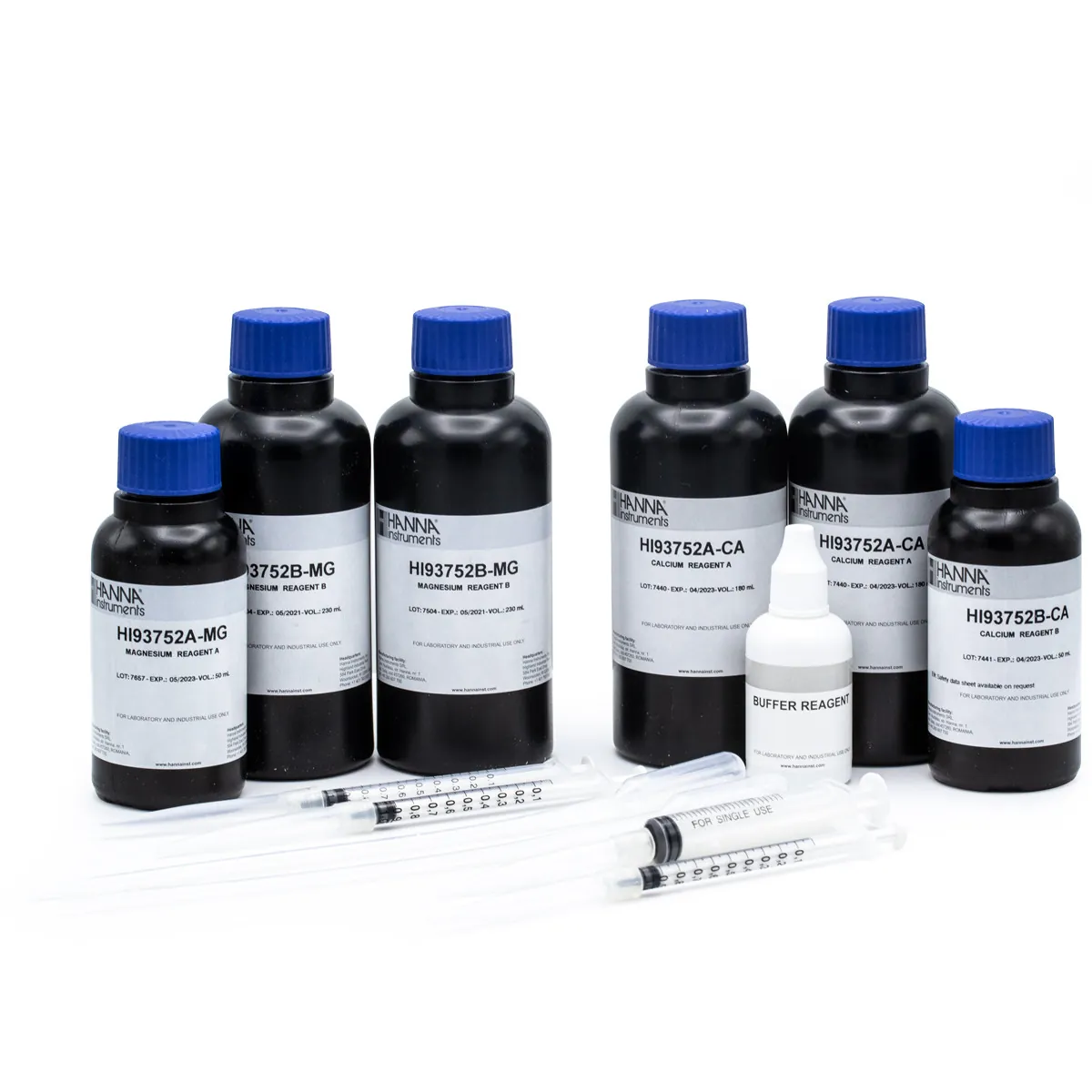 Calcium and Magnesium Hardness High Range Reagents (100 tests) — main photograph