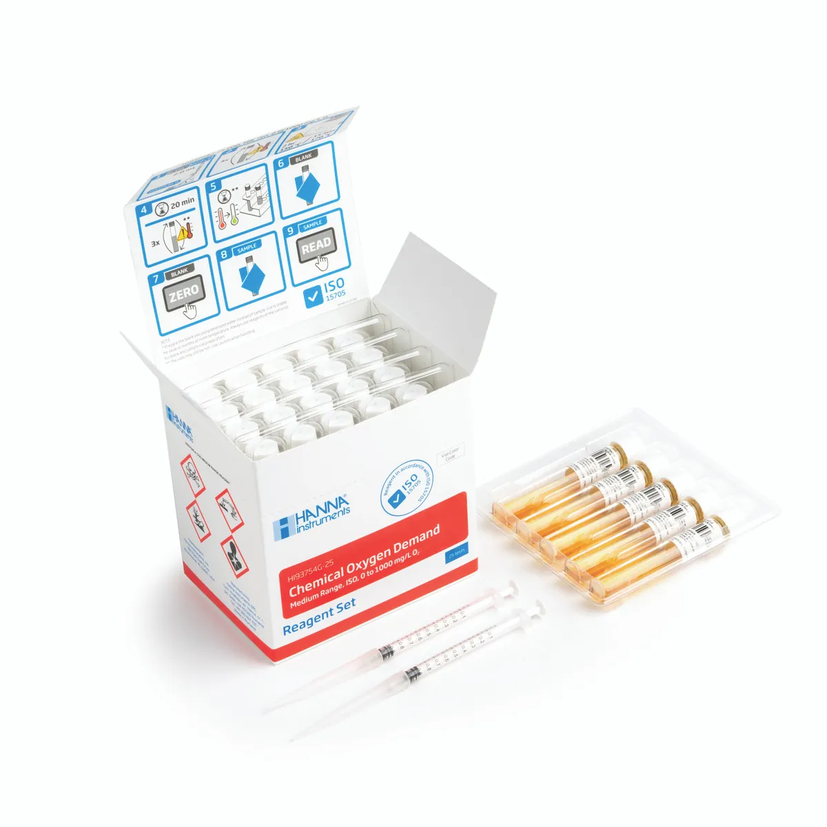COD Medium Range Reagent Vials, ISO Method (25 tests) — main photograph