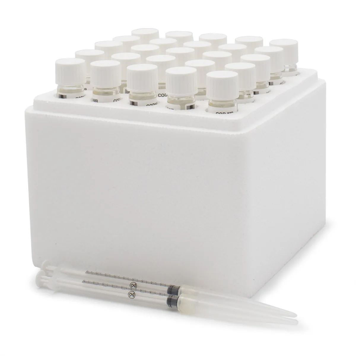 COD Medium Range Reagent Vials with Barcode, Mercury-Free Method (25 tests) — main photograph