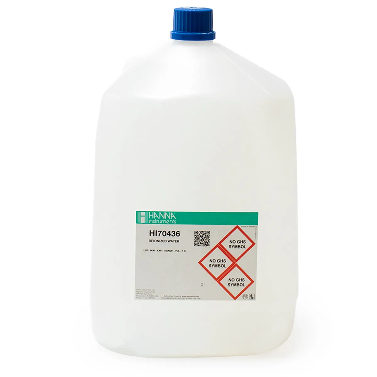 Deionized water (1G) — main photograph