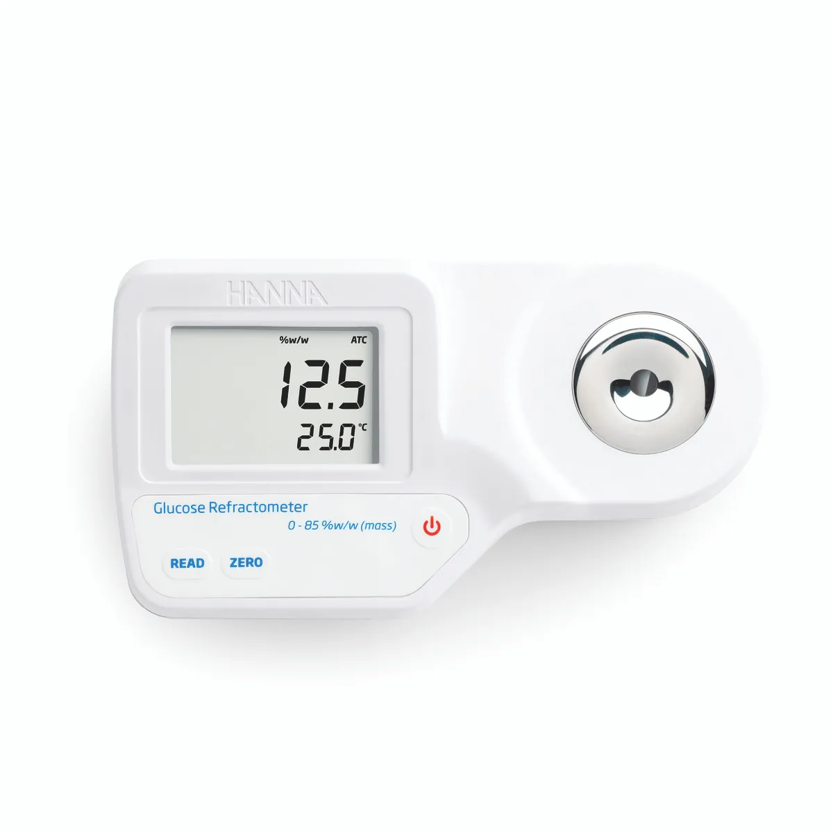 Digital Refractometer for % Glucose by Weight Analysis — view 2