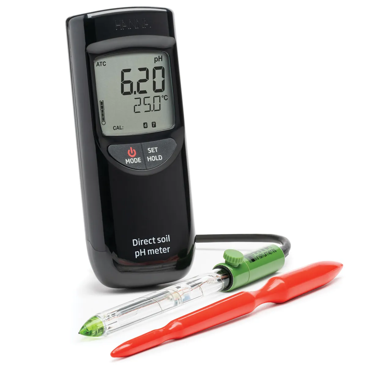Direct Soil Measurement pH Portable Meter — vue 2