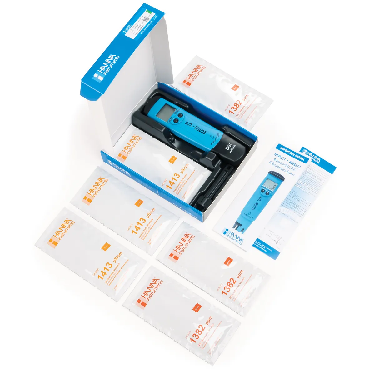 DiST® 6 EC/TDS/Temperature Tester (0.00 to 20.00 mS/cm, 0.00 to 10.00 ppt) — view 4