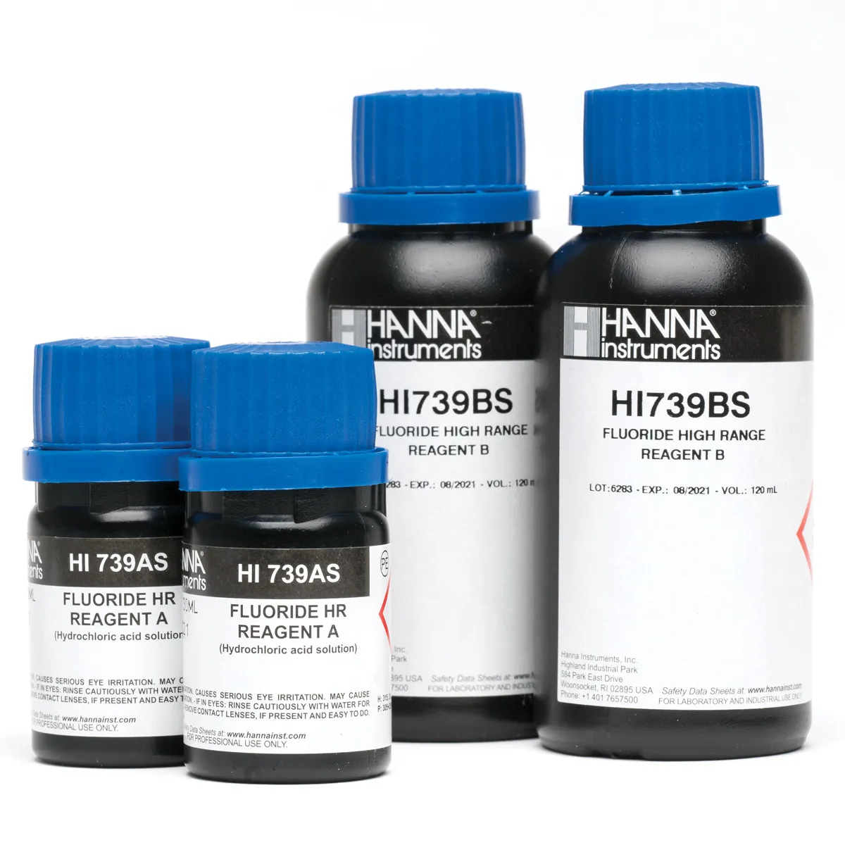 Fluoride High Range Checker® HC Reagents (30 Tests) — main photograph