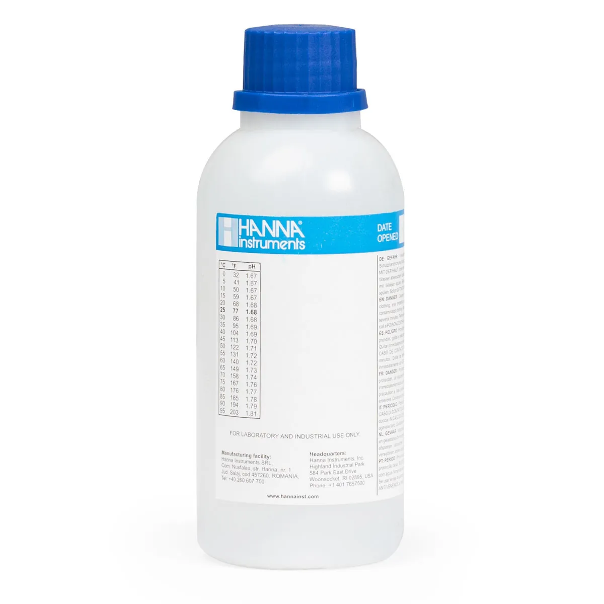 Fluoride Standard Solution 10 mg/L (230 mL) — photographie principale