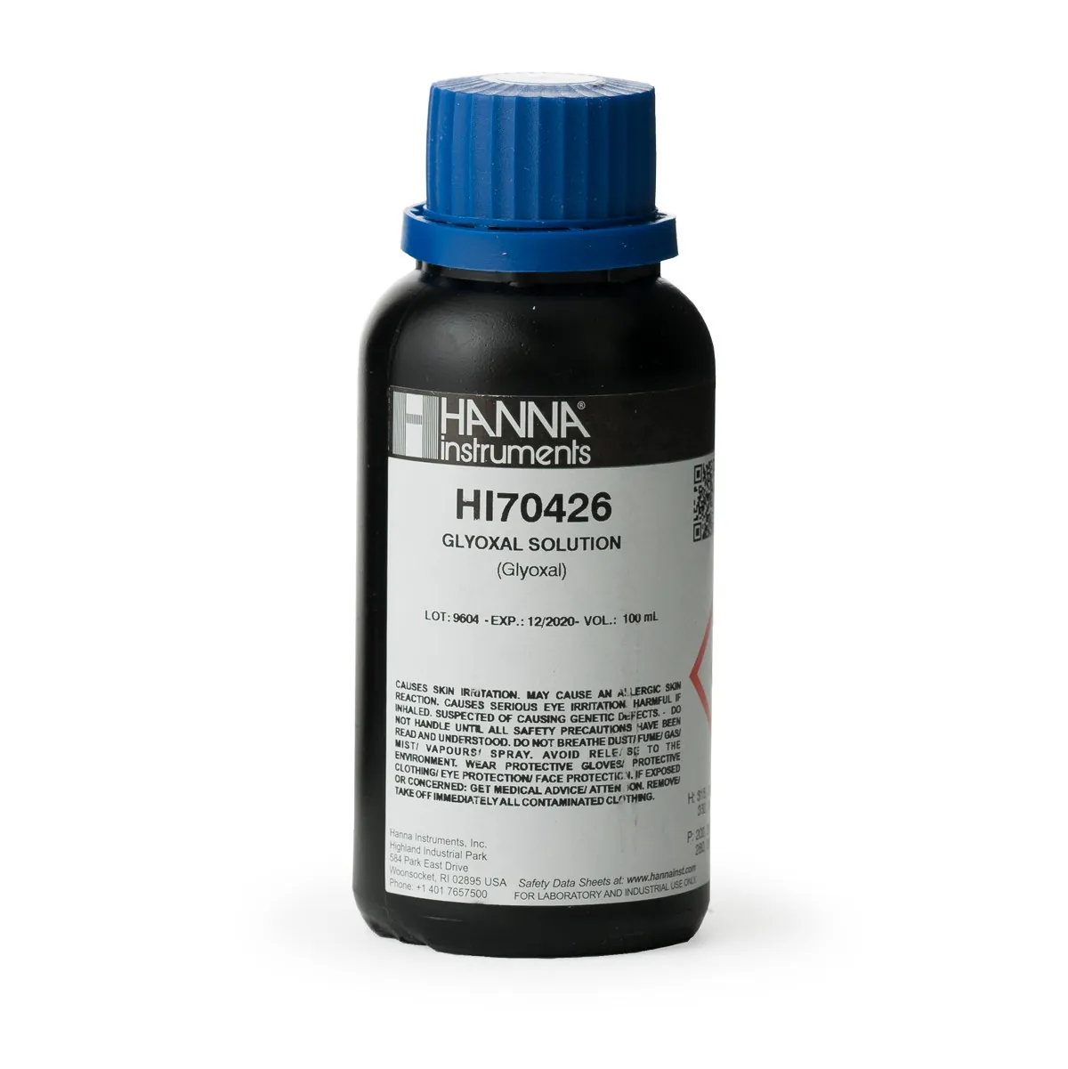 Glyoxal Solution Reagent 40%, 100 mL — photographie principale