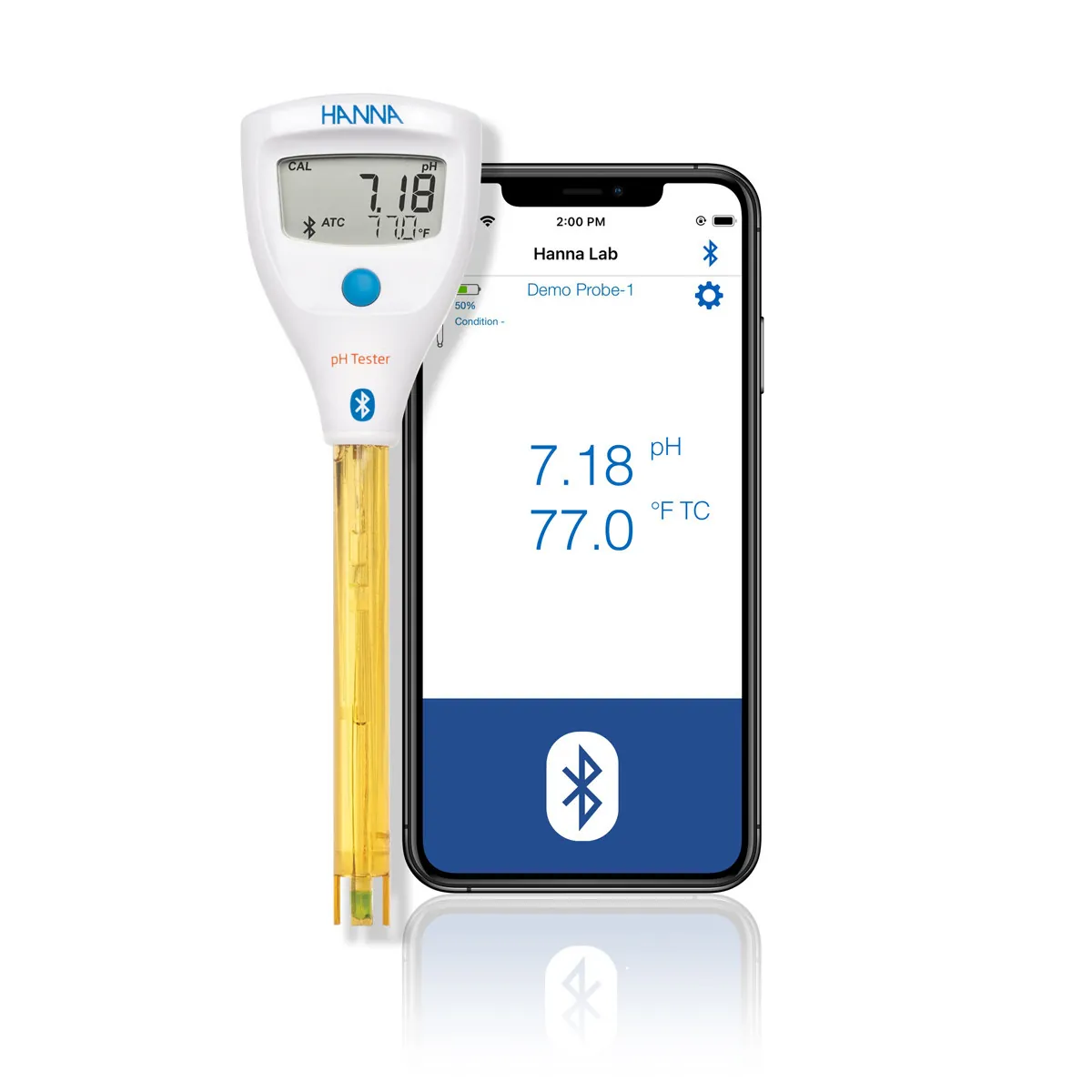 HALO2 Wireless pH Tester for Field — main photograph