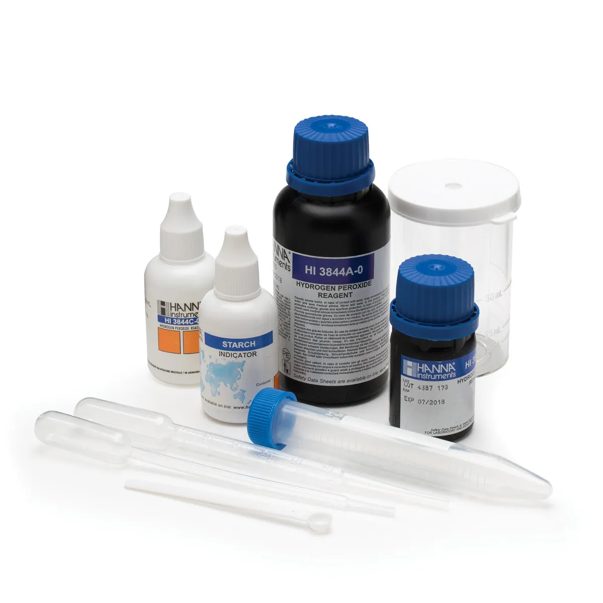 Hydrogen Peroxide Chemical Test Kit — main photograph