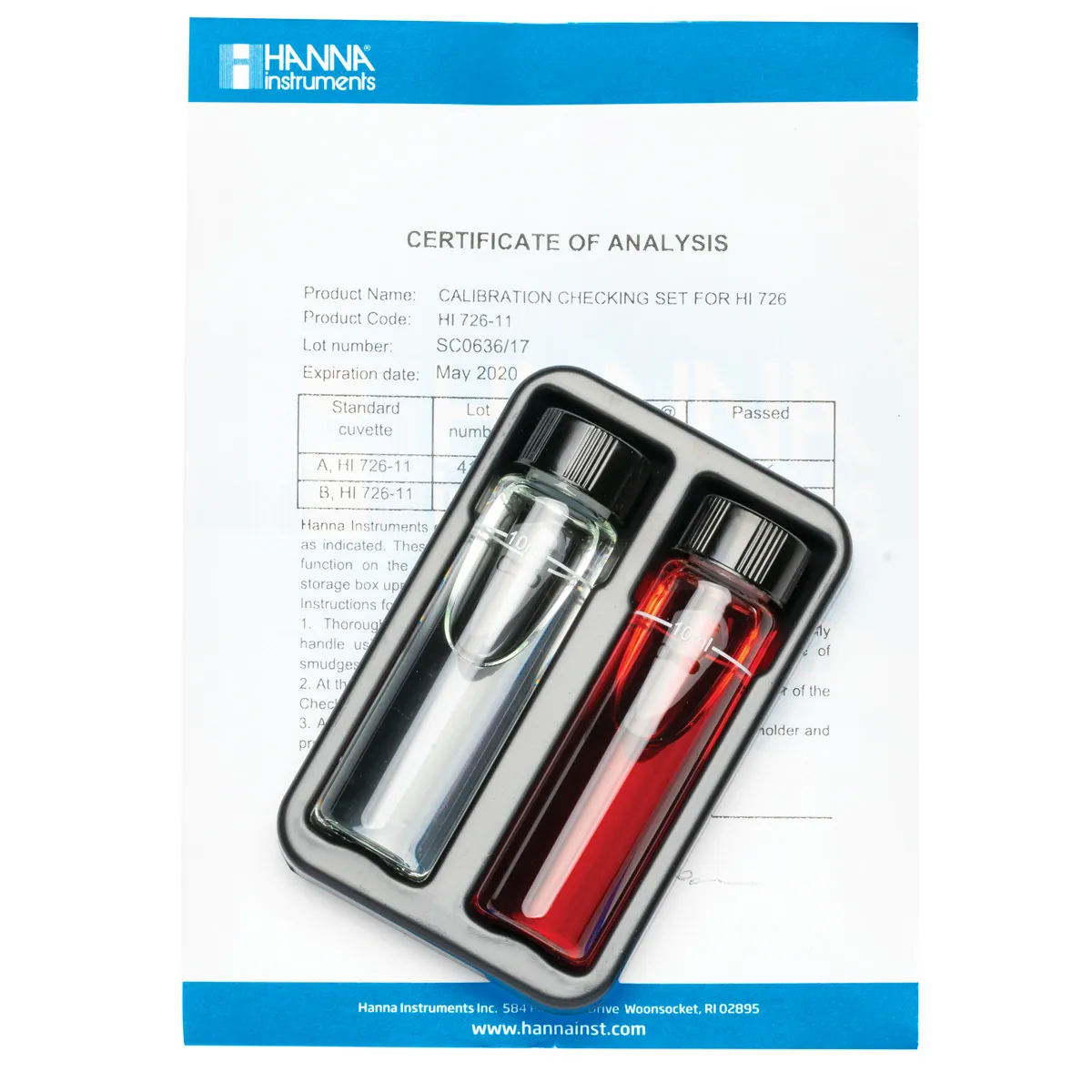 Nickel High Range Checker® HC Calibration Check Set — main photograph