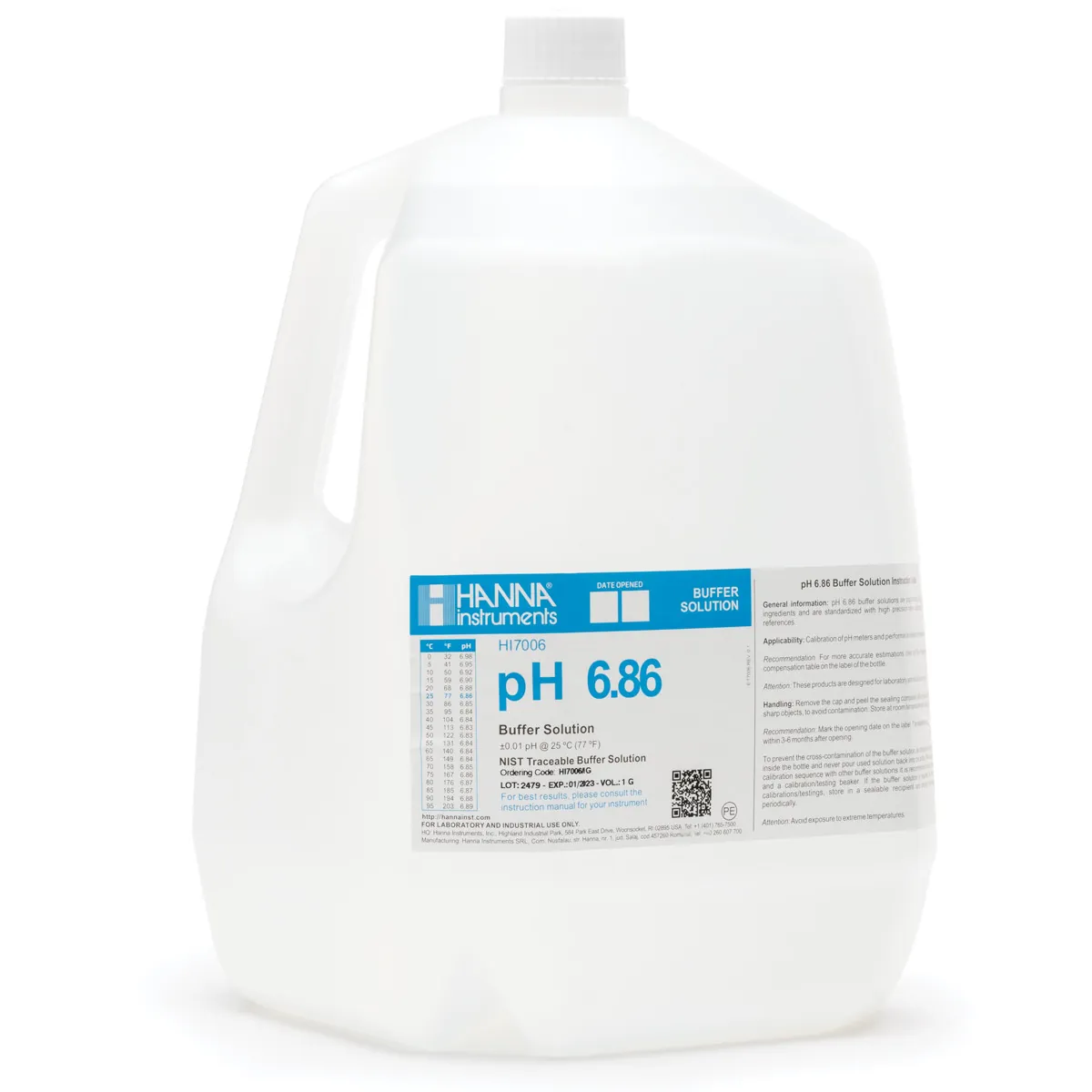 pH 6.86 Calibration Solution (1 G ( 3.78 L)) — main photograph
