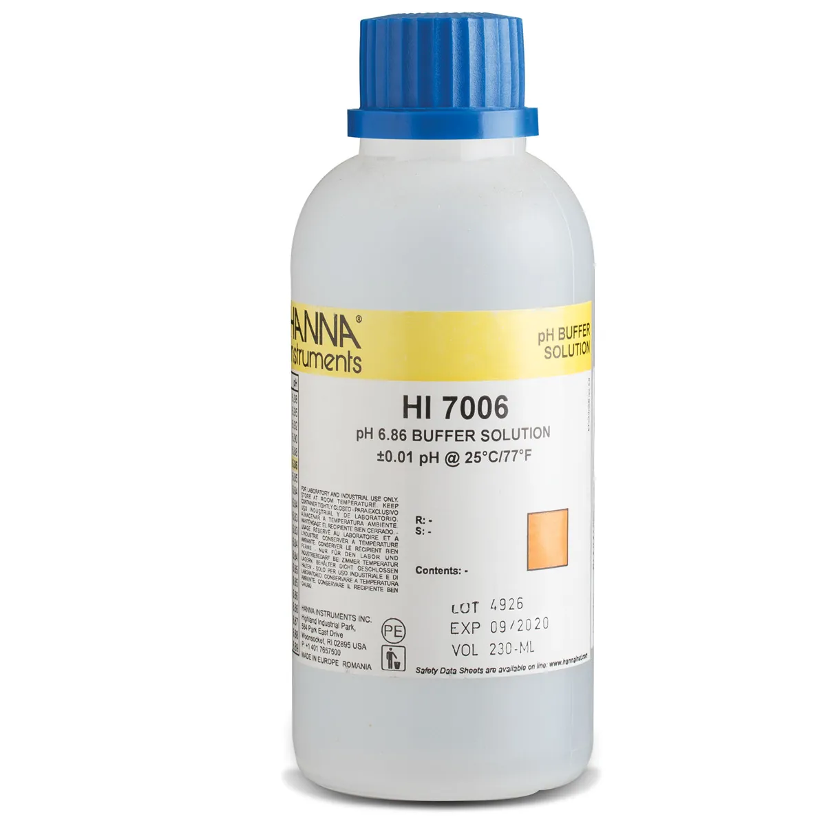 pH 6.86 Calibration Solution (230 mL) — main photograph