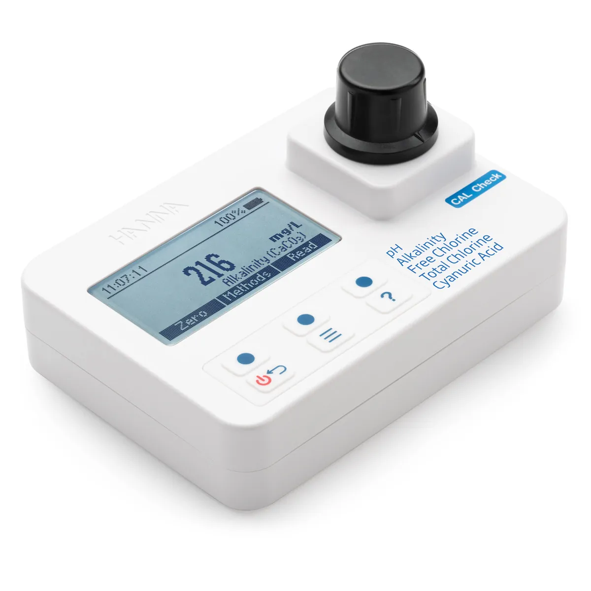 pH, Alkalinity, Free Chlorine, Total Chlorine, and Cyanuric Acid Photometer — photographie principale