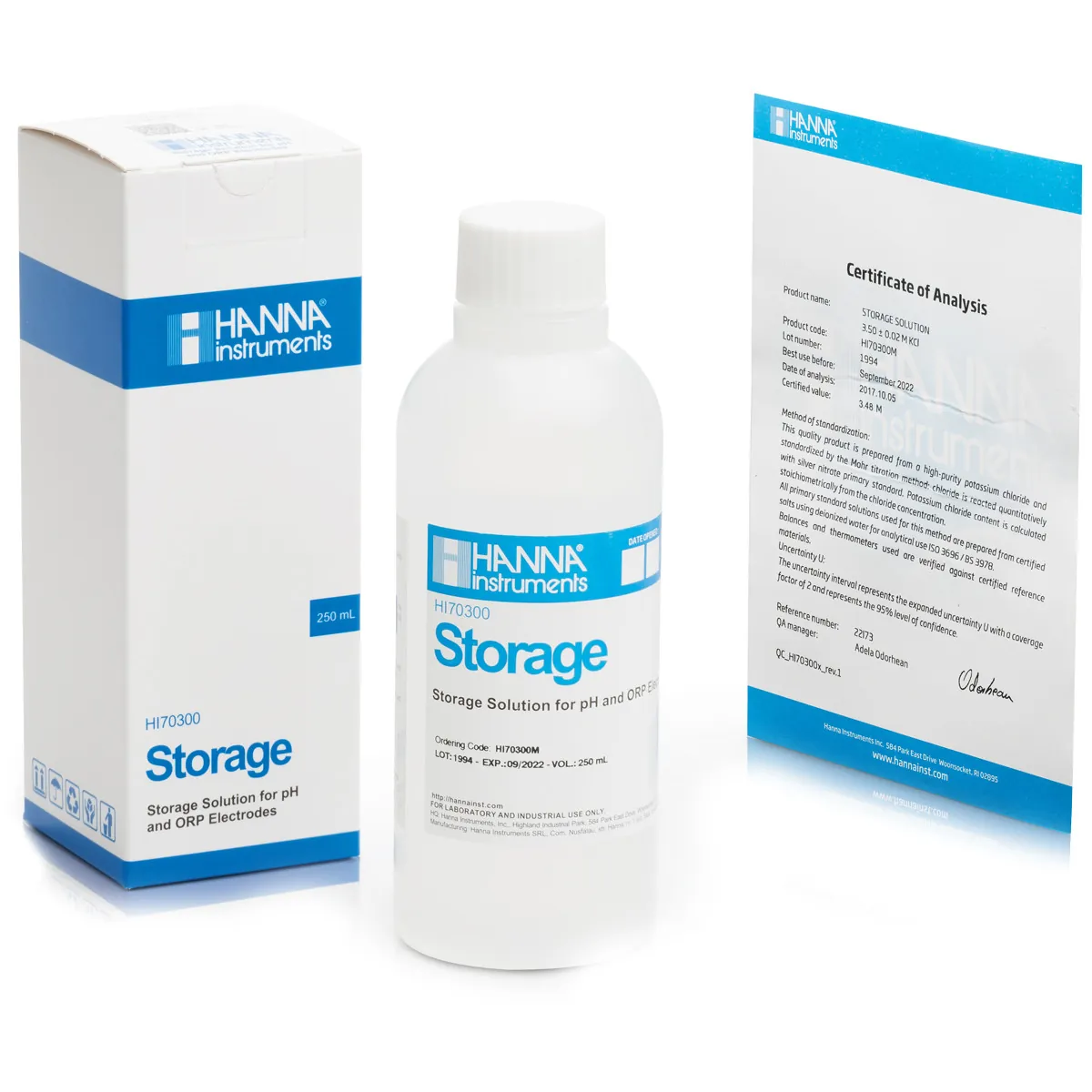 pH Electrode Storage Solution (230 mL) — photographie principale