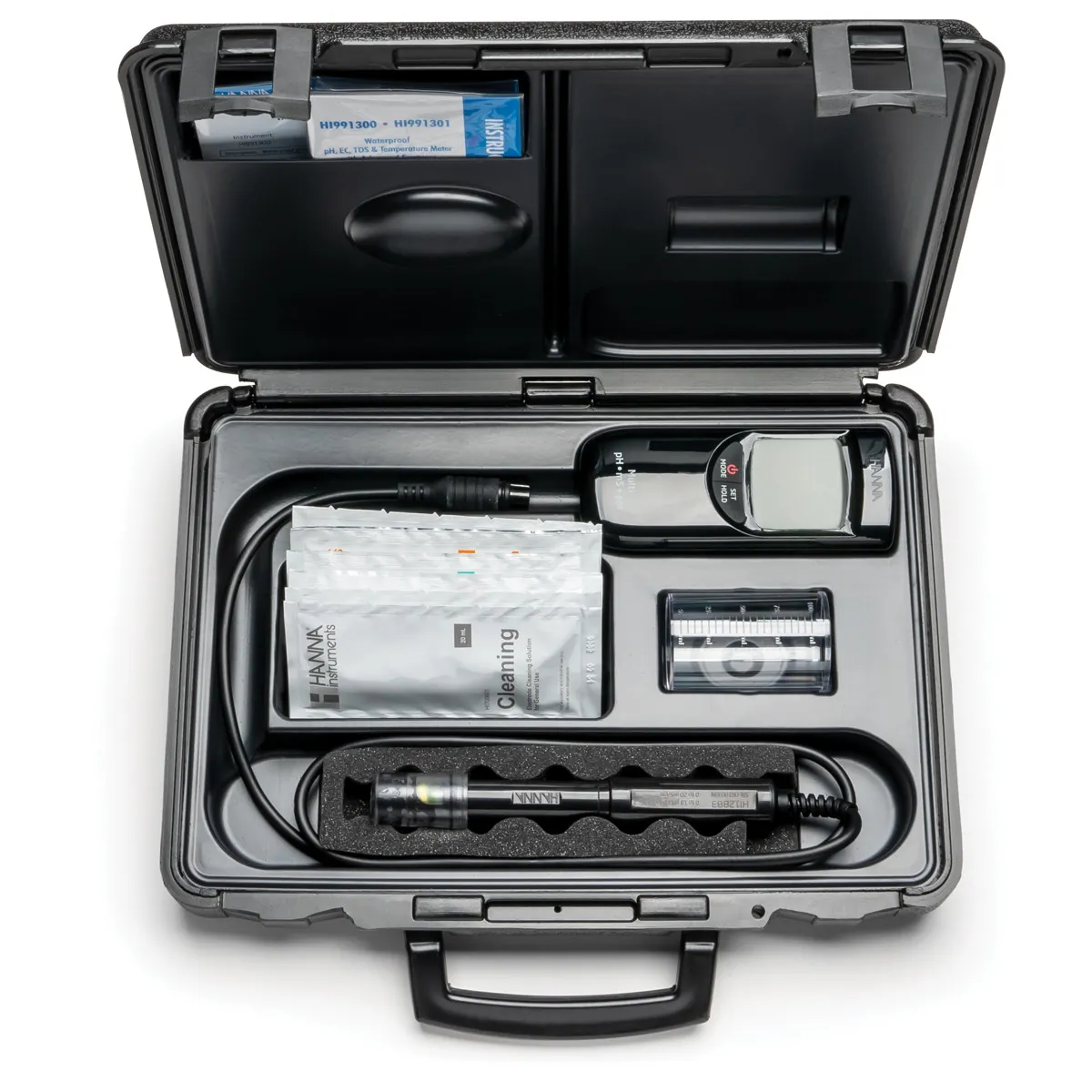 Portable Waterproof pH/EC/TDS Meter (High Range) — vue 4