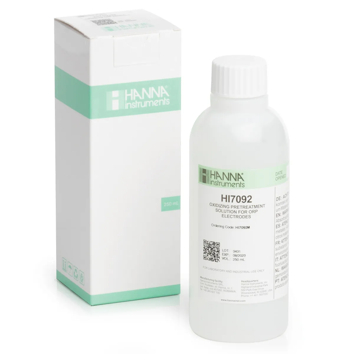 Pretreatment oxidizing solution (230 mL) — photographie principale