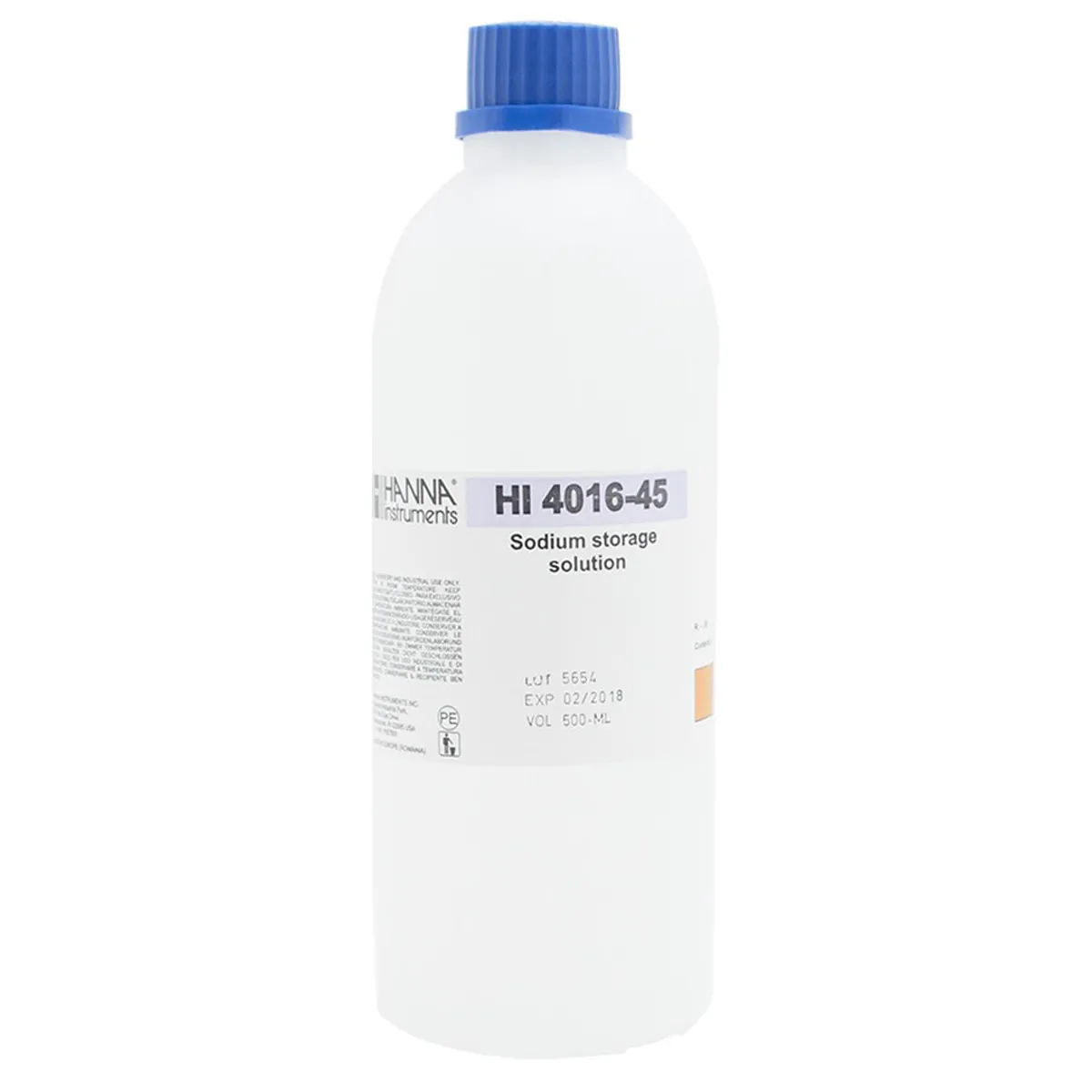 Sodium ISE Storage Solution — main photograph